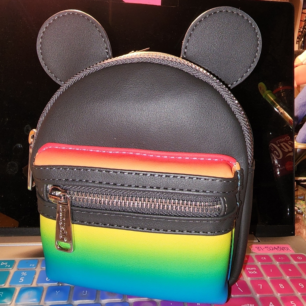 Loungefly Mickey Pride Wristlet